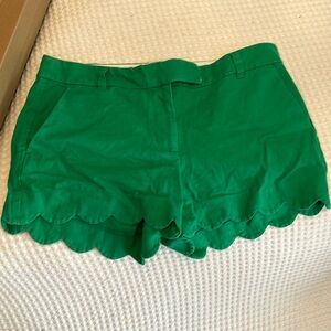 J. Crew scalloped shorts